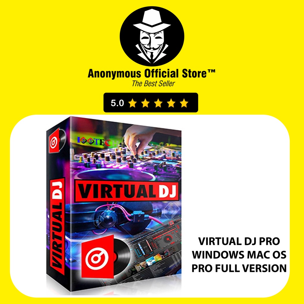 Jual PROGRAM VIRTUAL DJ PRO WINDOWS MAC OS PRO FULL VERSION LIFETIME