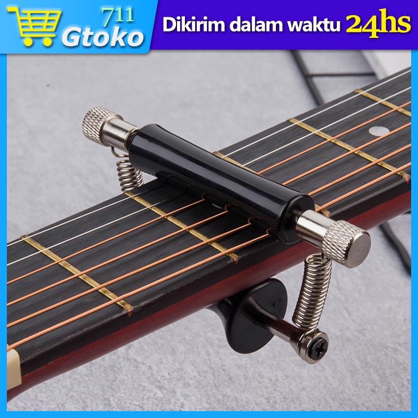 Jual Sliding Capo Rolling Glider Capo Penjepit Gitar Kapo Guitar ...