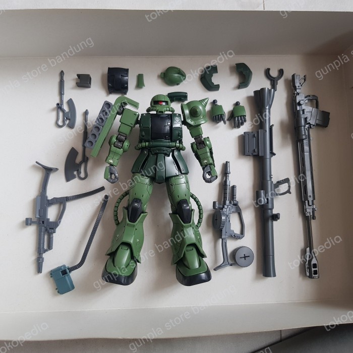 Jual Bandai HG HGUC 1/144 MS-06C Zaku II 2 type C /C-5 C5 Origin (rakit ...