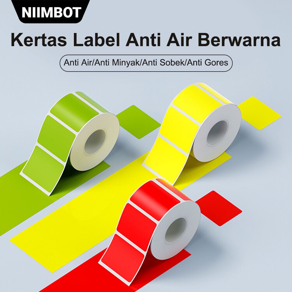 Jual Niimbot B B B S Kertas Label Termal Stiker Pencetakan Warna Kertas Label Harga Produk