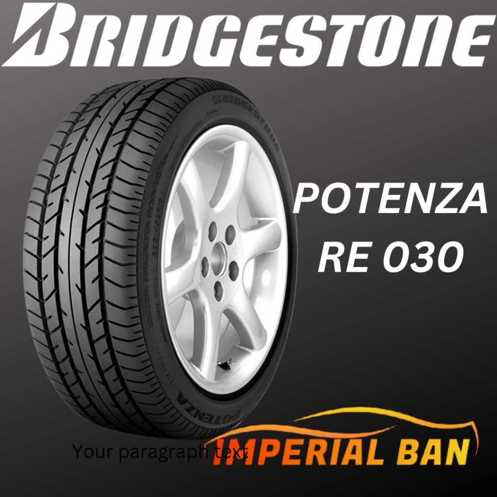 Jual 185/55 R15 Bridgestone Potenza RE 030 - Ban Mobil Brio Jazz Fiesta ...