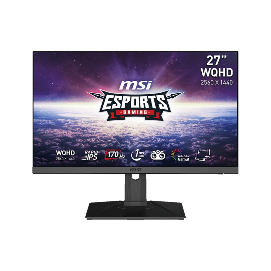 Jual Led Monitor Gaming Msi G Qpf Hz Ips Ms K Qhd Hdmi Dp