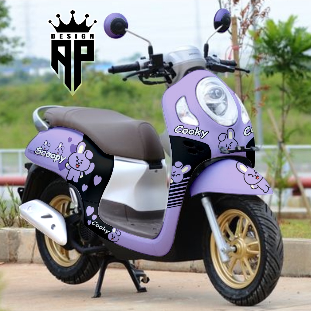 Jual decal sticker scoopy full body FI scopy dekal stiker 2022 karbu FI ...