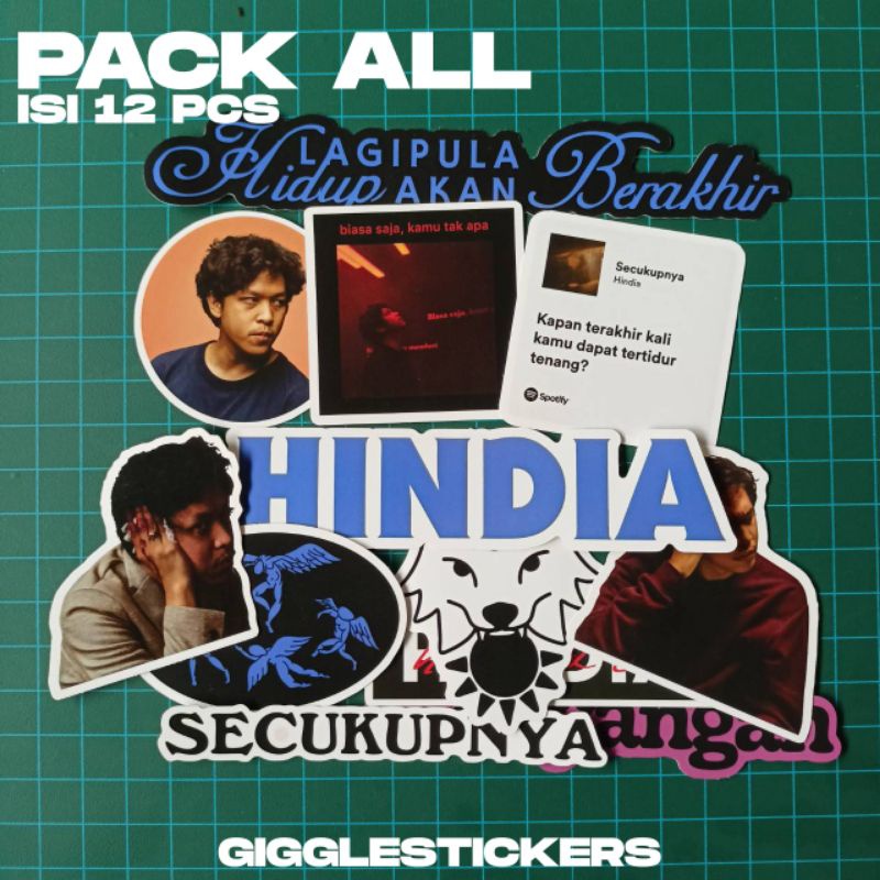 Jual Sticker Pack Baskara Putra Hindia Vol.2 | Shopee Indonesia