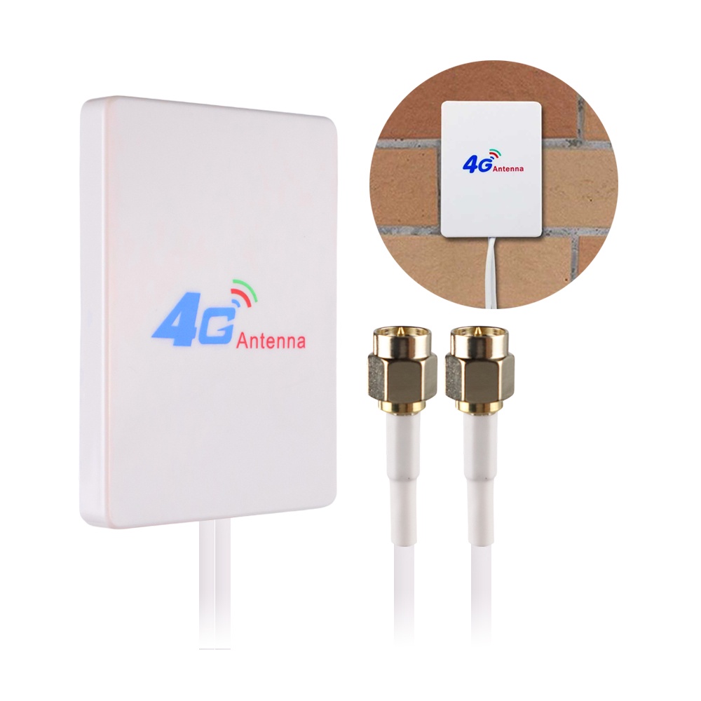 Jual D-LENP Antena Eksternal 3G 4G LTE 28dBi SMA Connector with 2M ...