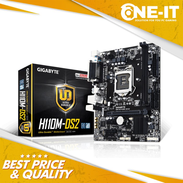 Jual Motherboard Gigabyte H110M DS2 Intel Socket LGA1151 Garansi 1 ...