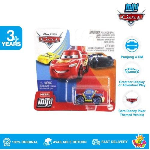 Jual Suryatoys - Cars Disney Pixar Mini Racers Rex Revler Mattel ...