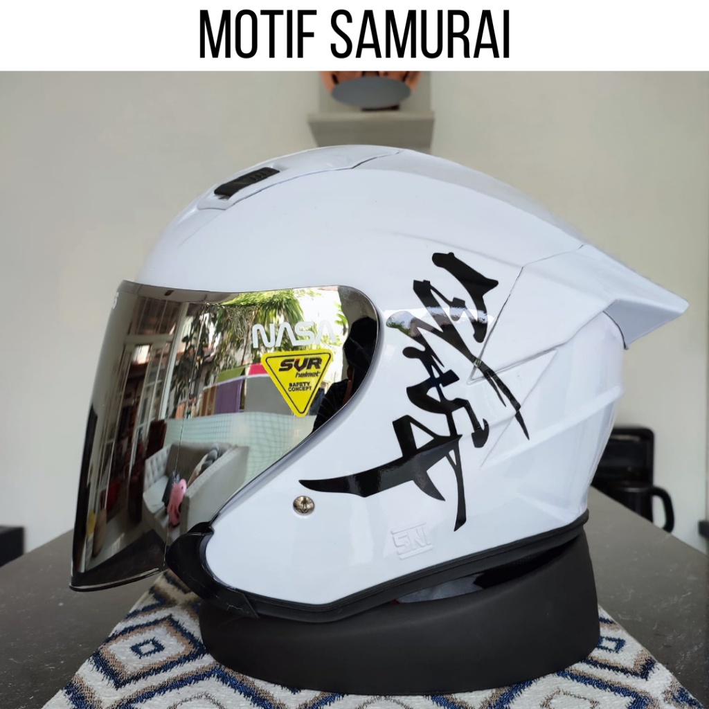 Jual HELM TTC YAKUZA HALF FACE GRATIS BABLE+KARDUS ORI Shopee Indonesia
