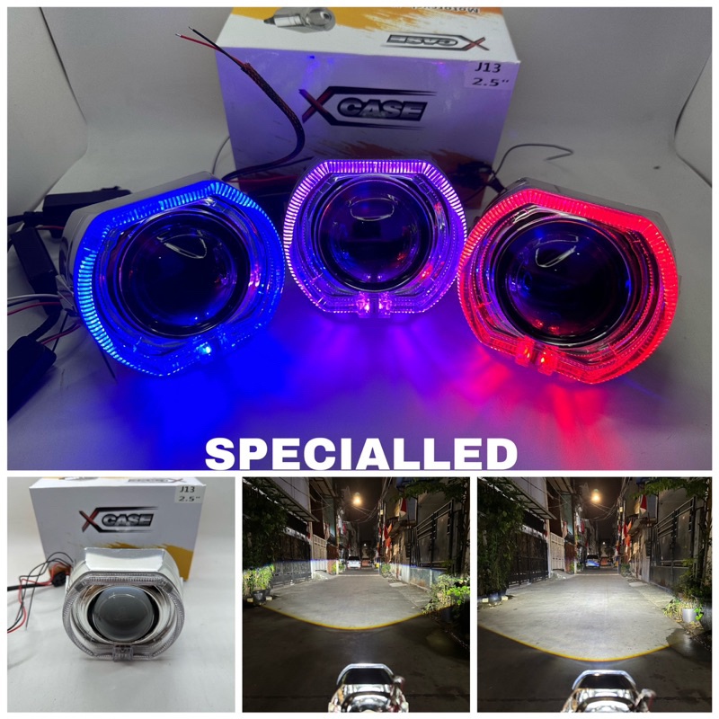 Jual Lensa Lampu Led Projector Projie Wst Biled Inch Inci Inchi Mobil Motor X Case Sudah