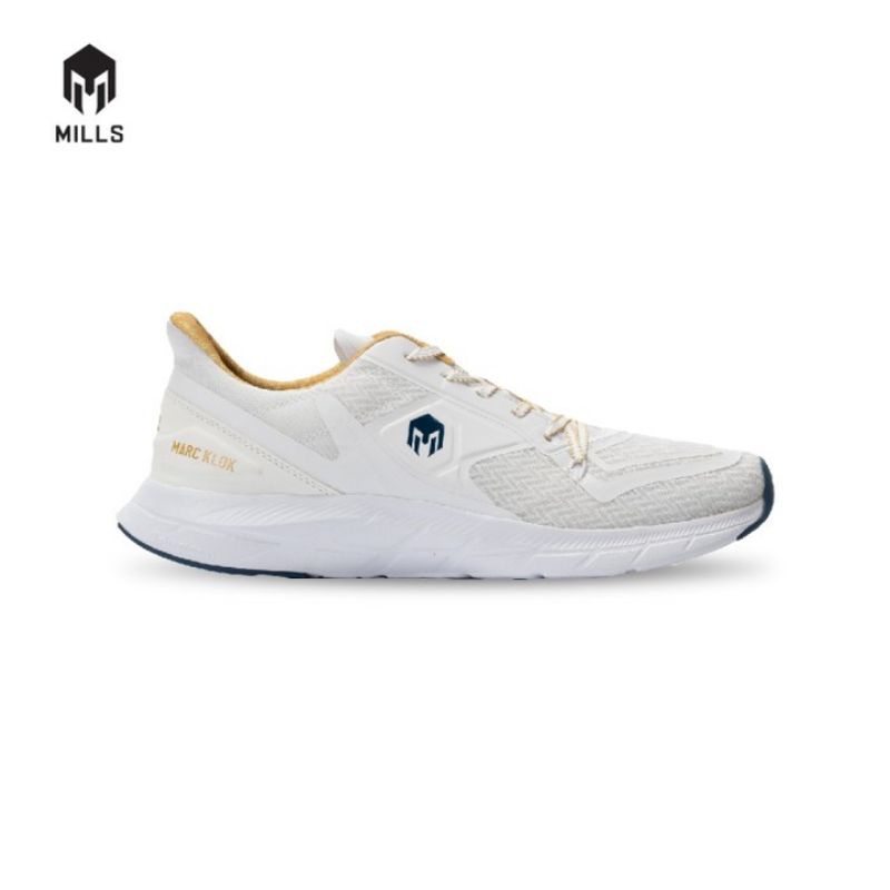 Jual Sepatu Mills Treximo Omega Mk White Mark Klok Edition Sepatu Lari Shopee Indonesia