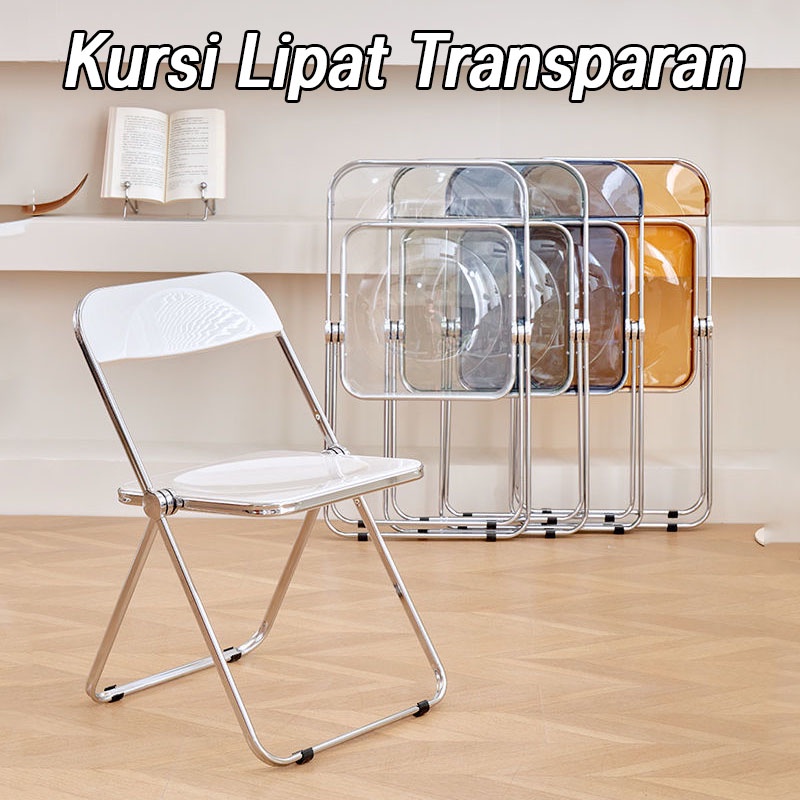 Jual Kursi Lipat Transparan Kursi Lipat Outdoor Kursi Lipat Kursi Kopi Kursi Plastik Lipat