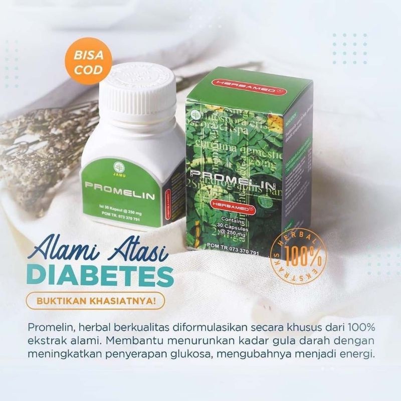 Jual Promelin Obat Kencing Manis Diabetes Melitus Shopee Indonesia