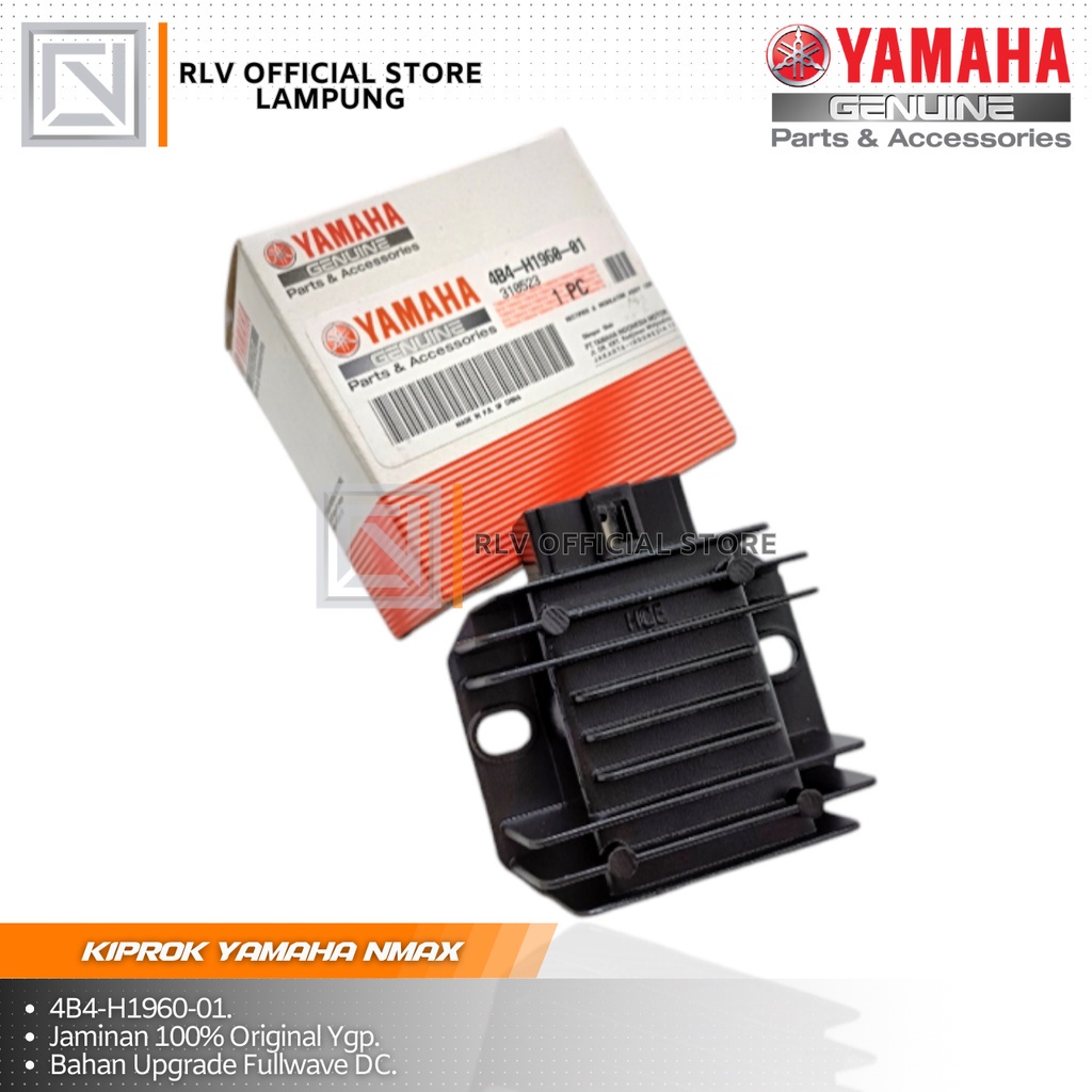 Genuine Parts Yamaha NMAX 125/150/155 Rectifier Regulator Assy 4B4-H1960-01 - View #3