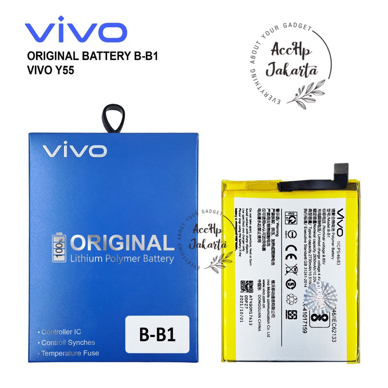 Batterie B-T6 Pour Vivo Y55 5G - Neuf Sous Emballage, Pièce De Rechange