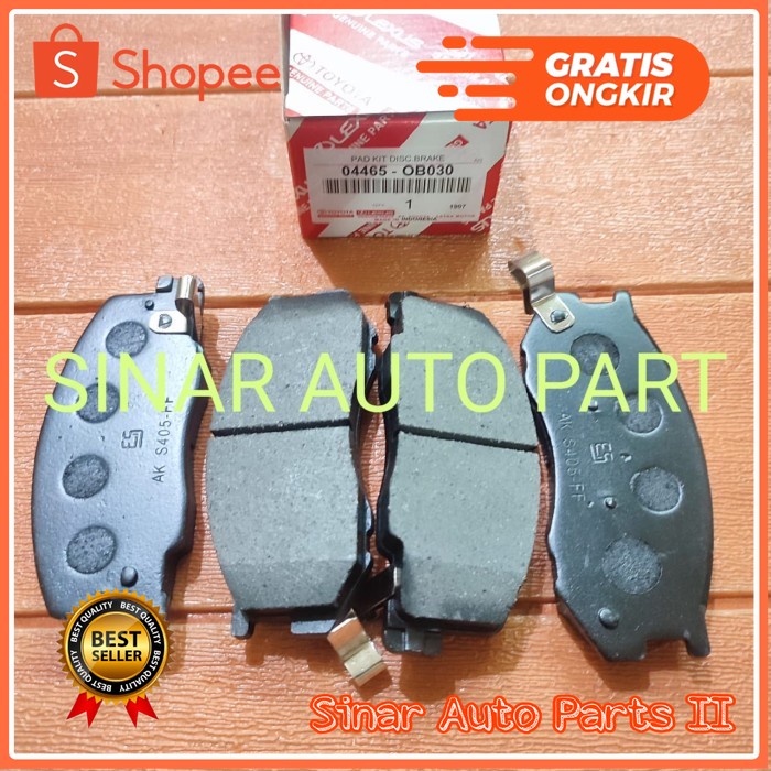 Jual Sap2 Brake Pad Kampas Rem Depan Toyota Kijang Kapsul 7k Lgx Lsx Efi 1 8 Shopee Indonesia