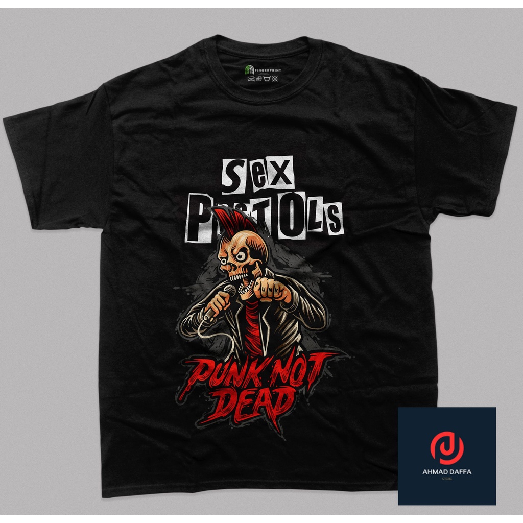 Jual BAND Sex pistols Punk Not Dead T Shirt Baju Kaos Baju  