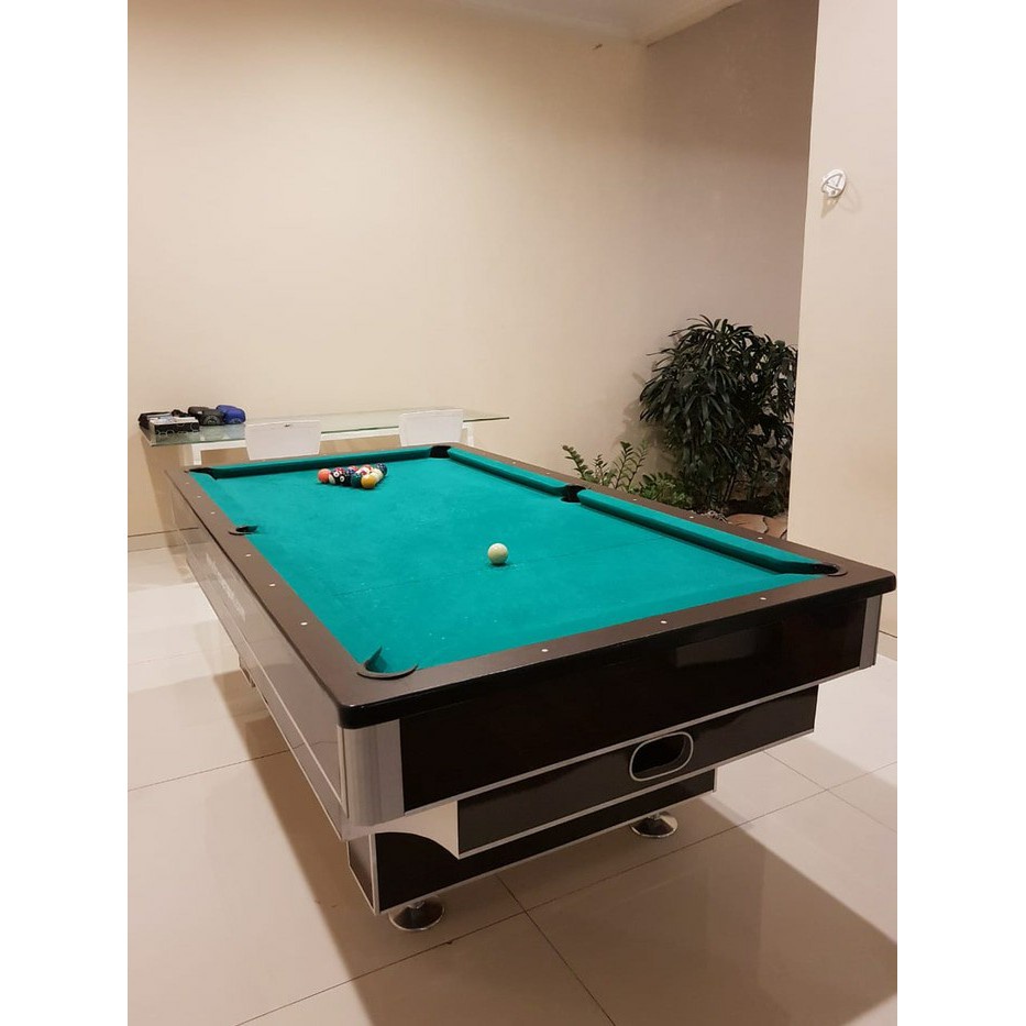 Jual PROMO! meja billiard pool table 7 feet bonus stick billiar bola ...