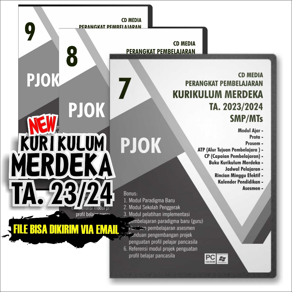 Jual CD PERANGKAT MODUL AJAR / RPP KURIKULUM MERDEKA (KUMER) PJOK KLS 7 ...