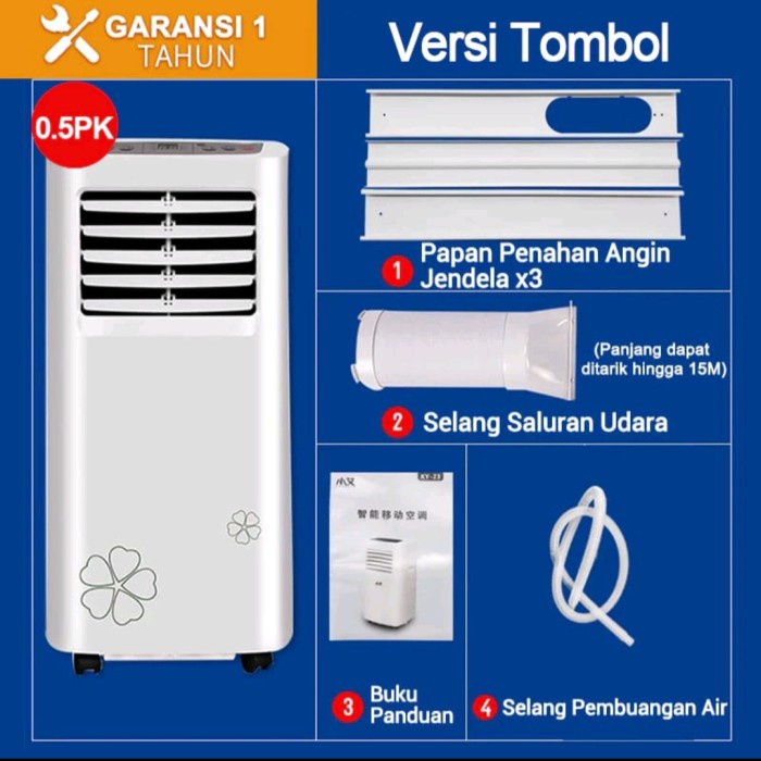 Jual Ac Portable 1 Pk 1.5 Pk Berkualitas - 1/2 PK | Shopee Indonesia