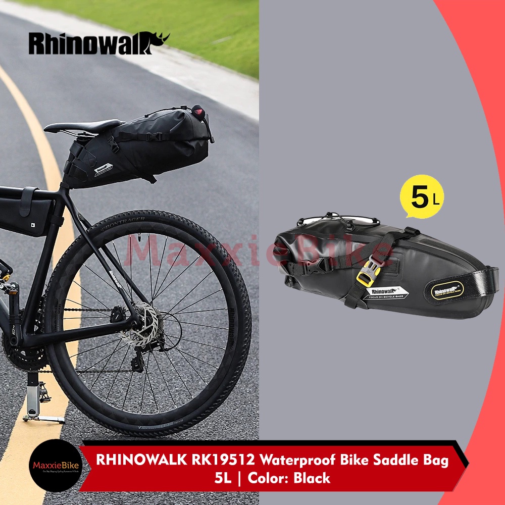 Jual RHINOWALK RK19512 Tas Belakang Sadel Sepeda 5L Waterproof Bike ...