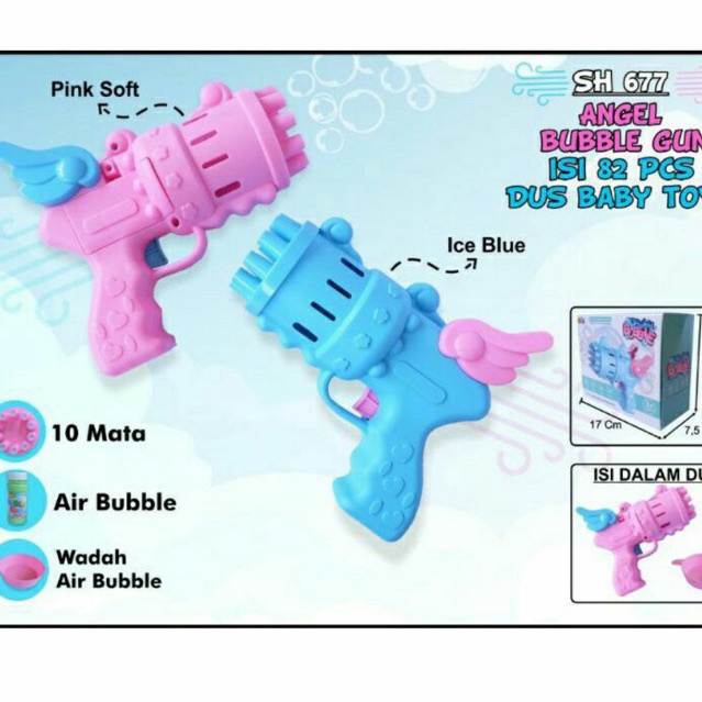 Jual MCC MAINAN ANGLE BUBBLE GUN DOLPHIN BUBBLE BOLA GELEMBUNG SABUN ...