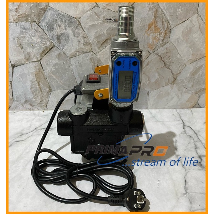 Jual pompa minyak ac elektrik 220v Pompa solar Ac 220v + Flowmeter ...