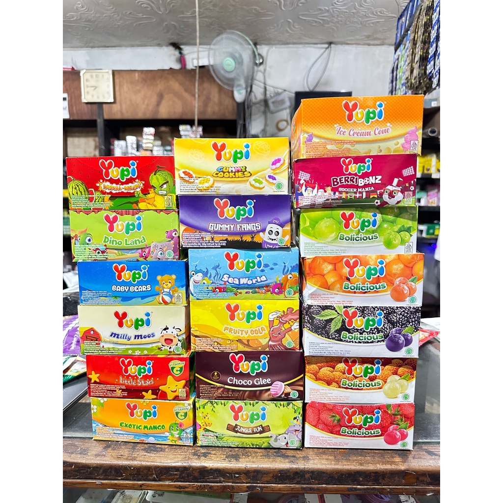 Jual BOX PERMEN YUPI 500 | Shopee Indonesia