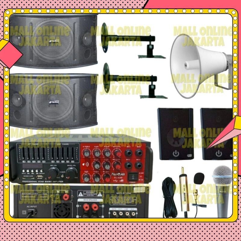 Jual Paket Sound System Indoor Outdoor Paketan Masjid Dalam Ruangan ...