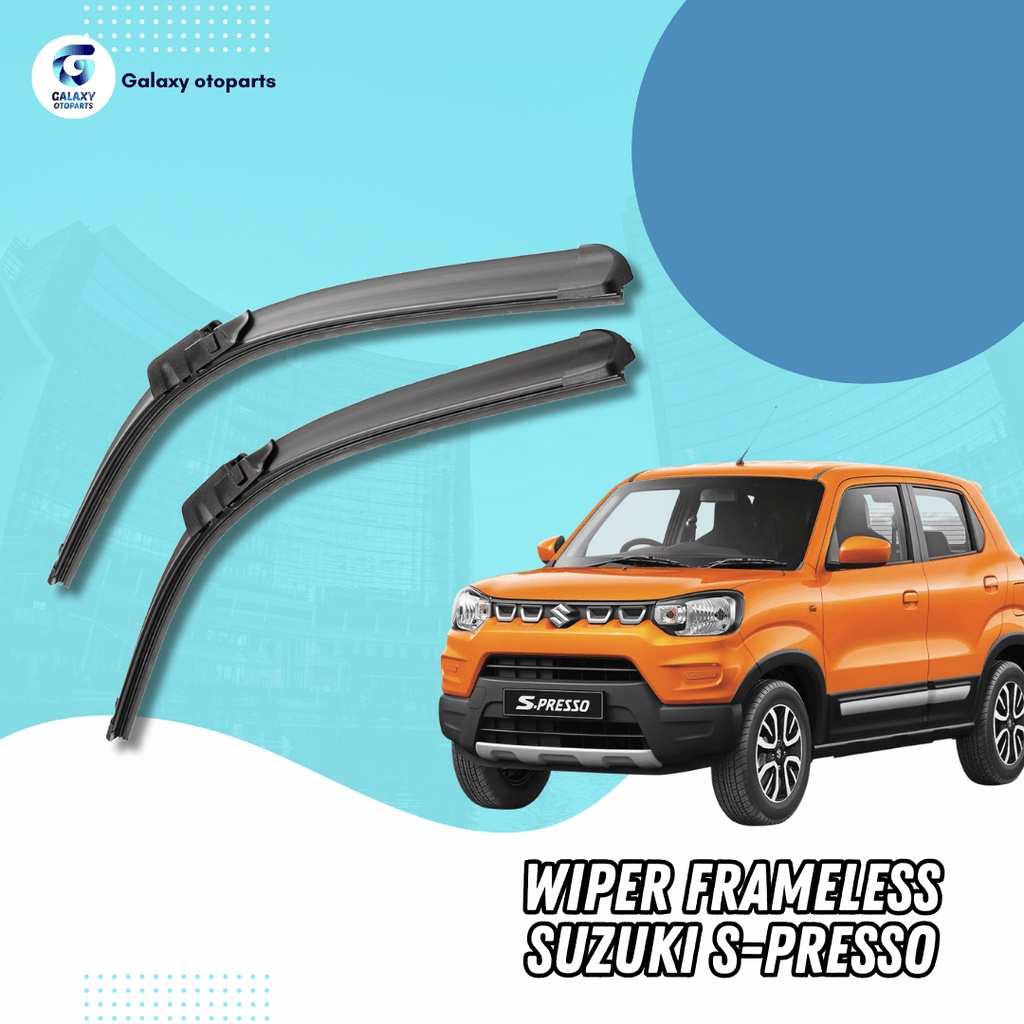 Jual Wiper Frameless Suzuki S Presso Spresso Tanpa Rangka Besi Set Kiri Kanan Shopee