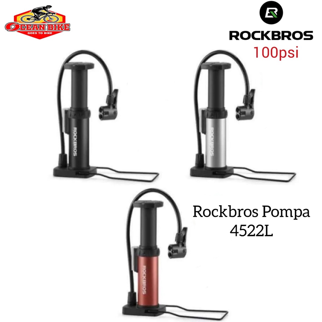 ROCKBROS AS1 Mini Electric Tire Pump 100PSI 300mAh