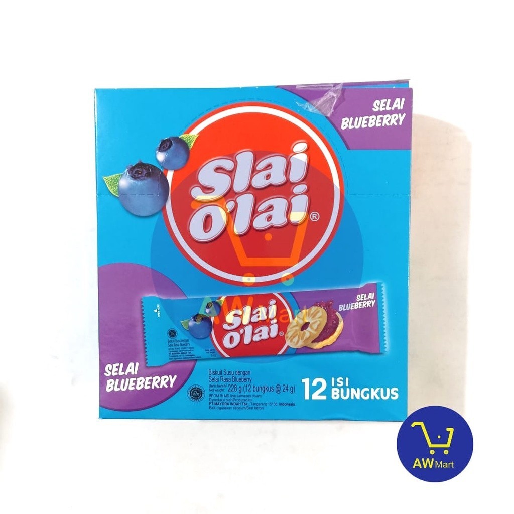 Jual SLAI OLAI BOX - ISI 10 PCS ECER RP. 2000 - VARIAN BLUEBERRY ...
