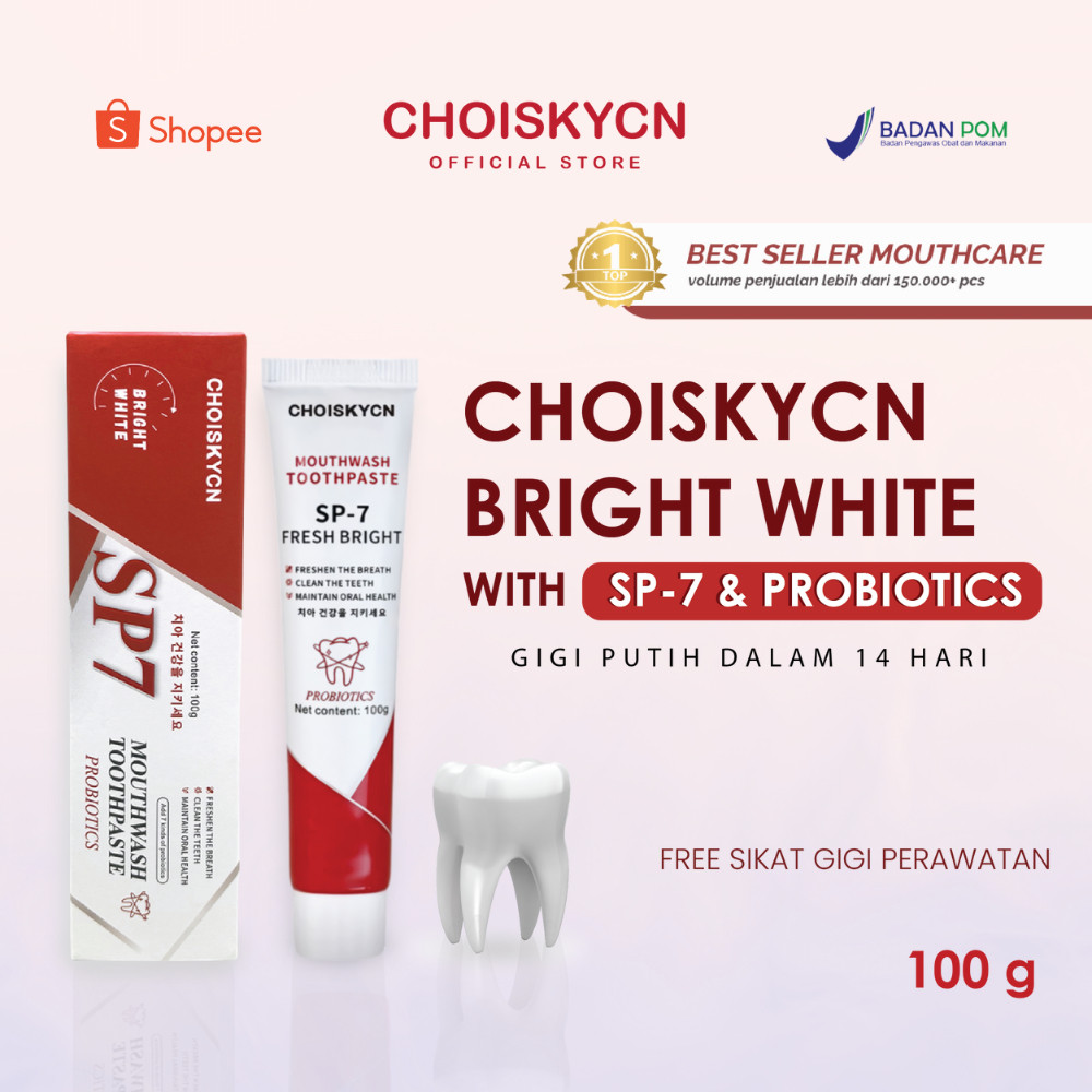 Jual CHOISKYCN Probiotic Toothpaste SP-7 Whitening Toothpaste SP7 Fresh ...