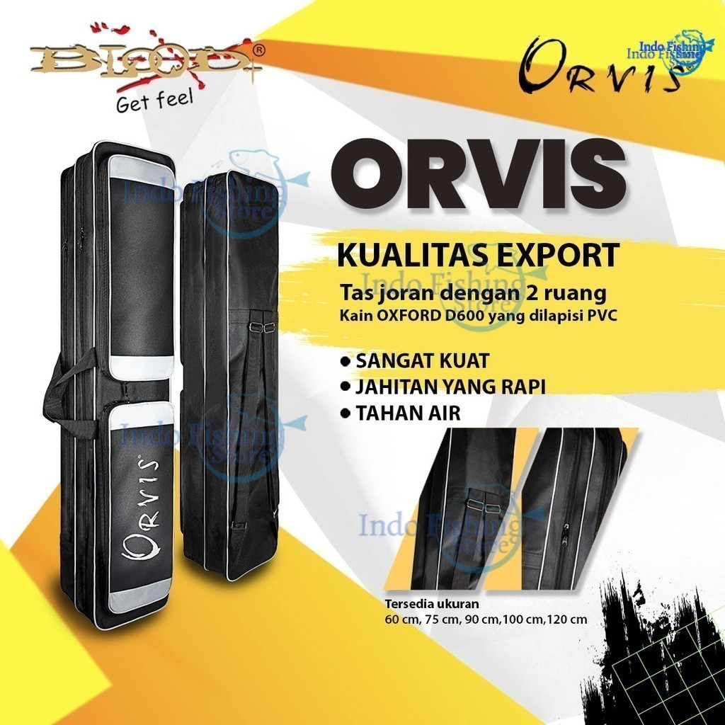 Jual Tas Pancing Kotak Blood ORVIS Black Hitam Ransel Joran | Shopee ...