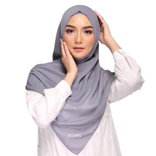 Jual LARIS -Jilbab Segiempat Elzatta Hijab Keisha Shamora Terbaru