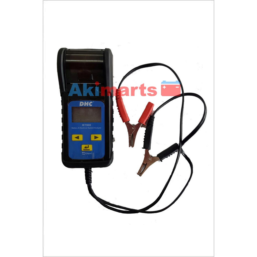Jual Alat Tester Cek Aki / Battery Analyser Digital DHC BT900 + Printer