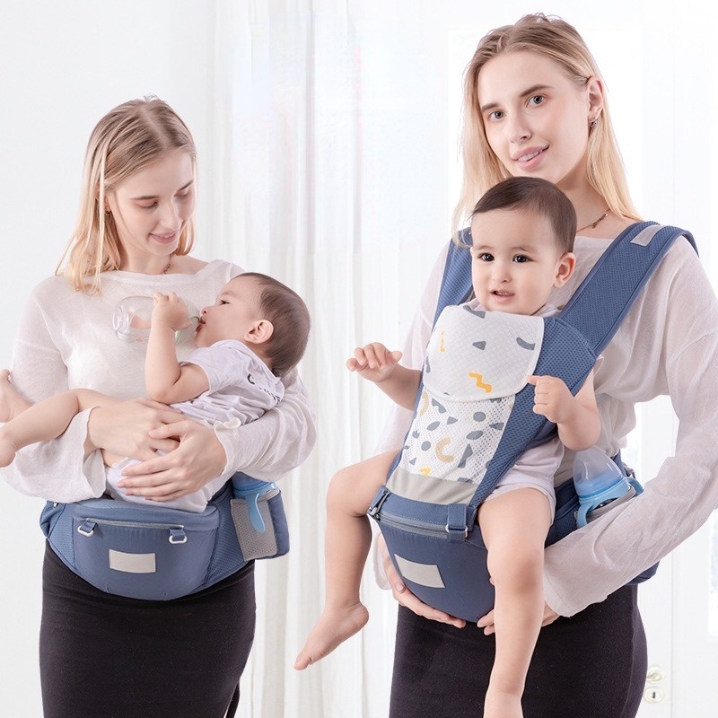 Jual 【baby face】Gendongan Bayi 6in1 gendongan bayi depan hipseat pouch