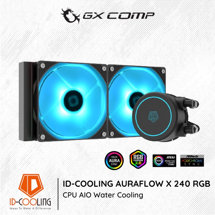 Id cooling best sale chromaflow 240 price