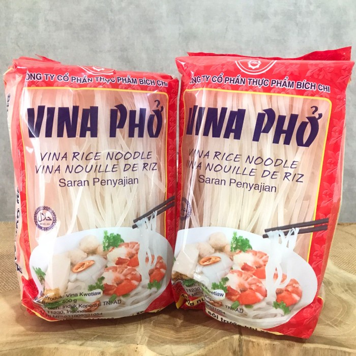 Jual VINA PHO RICE NOODLE VIETNAM 400 GR / KWETIAU VIETNAM /MIE BERAS ...