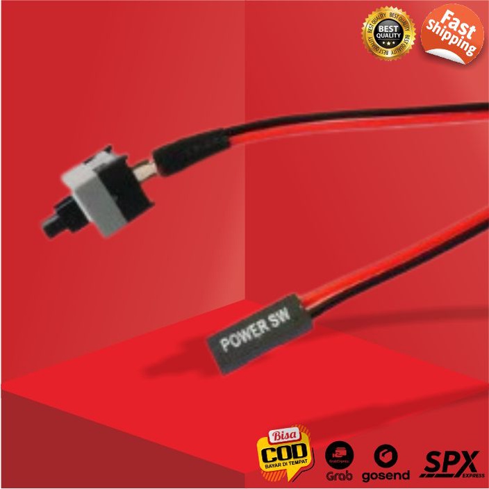 Jual Switch Power Reset Tombol Saklar ON OFF Komputer PC Motherboard ...