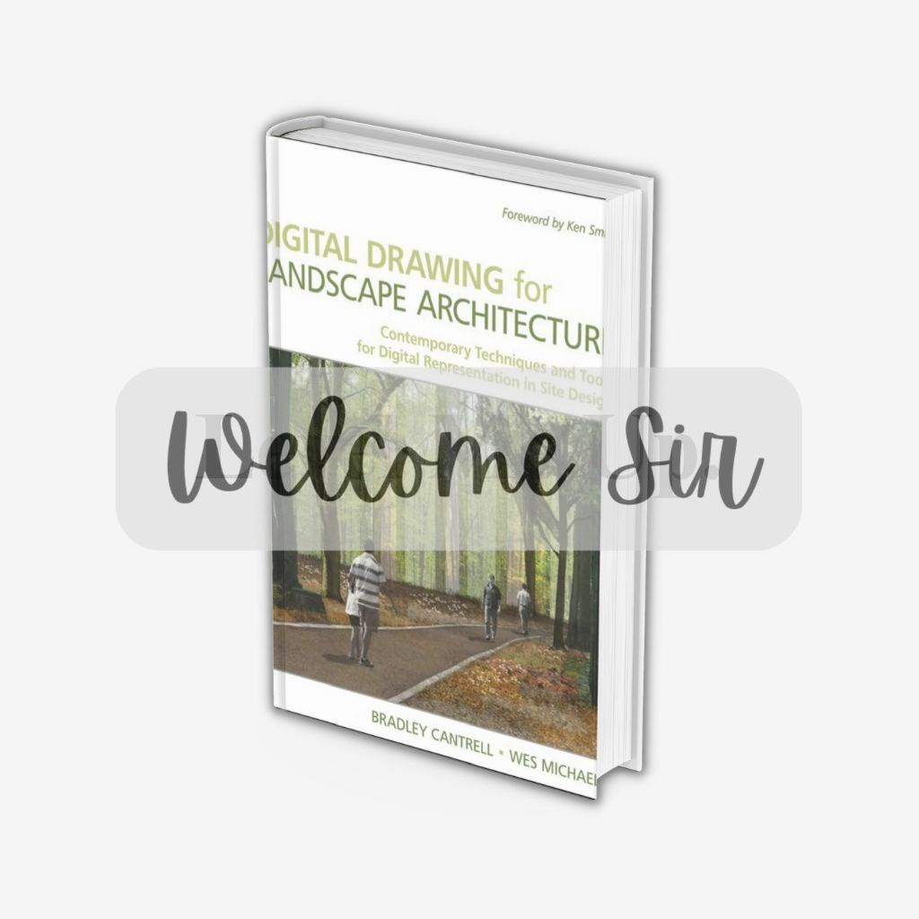 Jual DIGITAL DRAWING FOR LANDSCAPE ARCHITECTURE SECOND EDITION