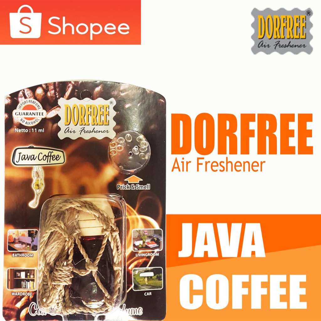 Jual DORFREE CAR & HOME PARFUM MOBIL - JAVA COFFEE | Shopee Indonesia