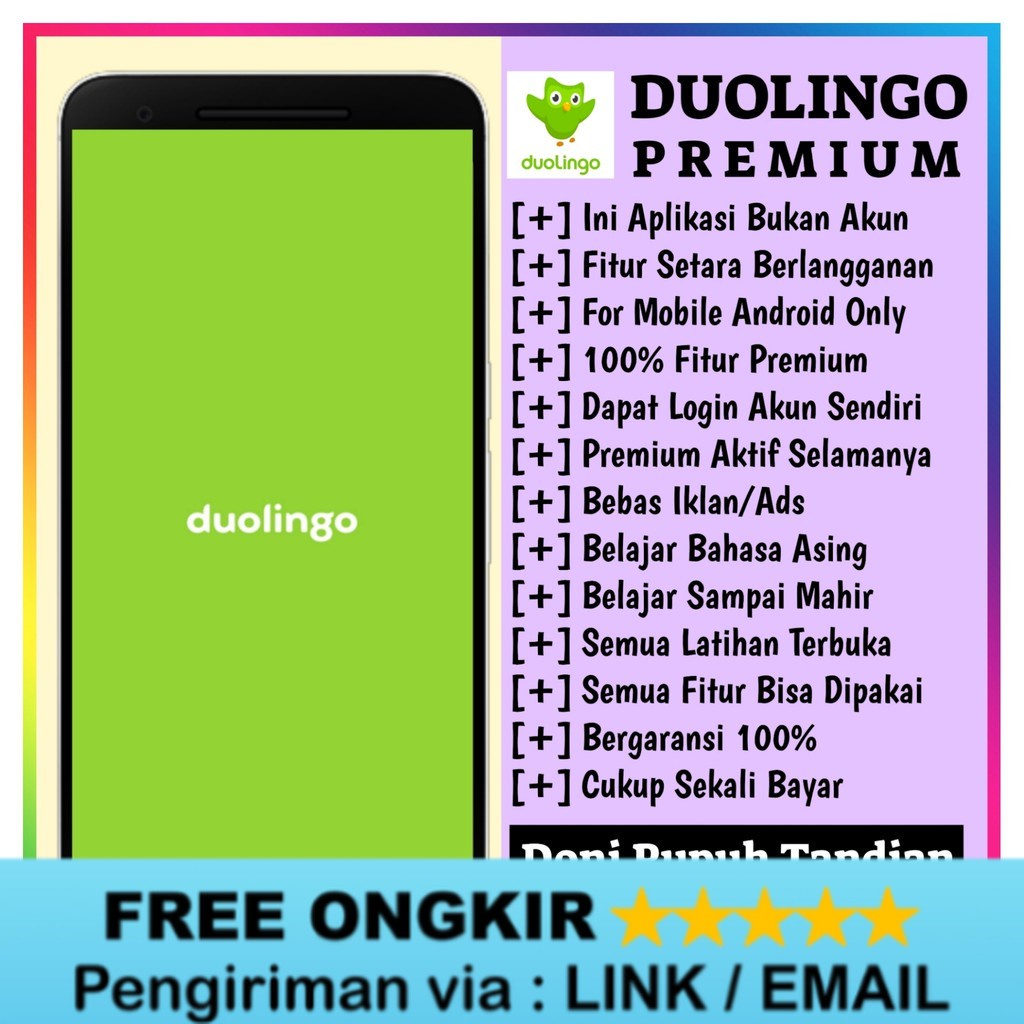 Jual Duolingo Pro Unlimited Shopee Indonesia
