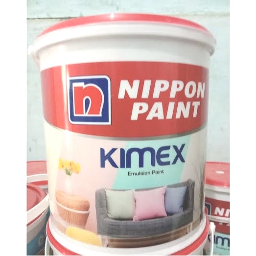 Jual KIMEX NIPPON PAINT PUTIH BS9102 WHITE / KIMEX CAT TEMBOK EXTERIOR ...