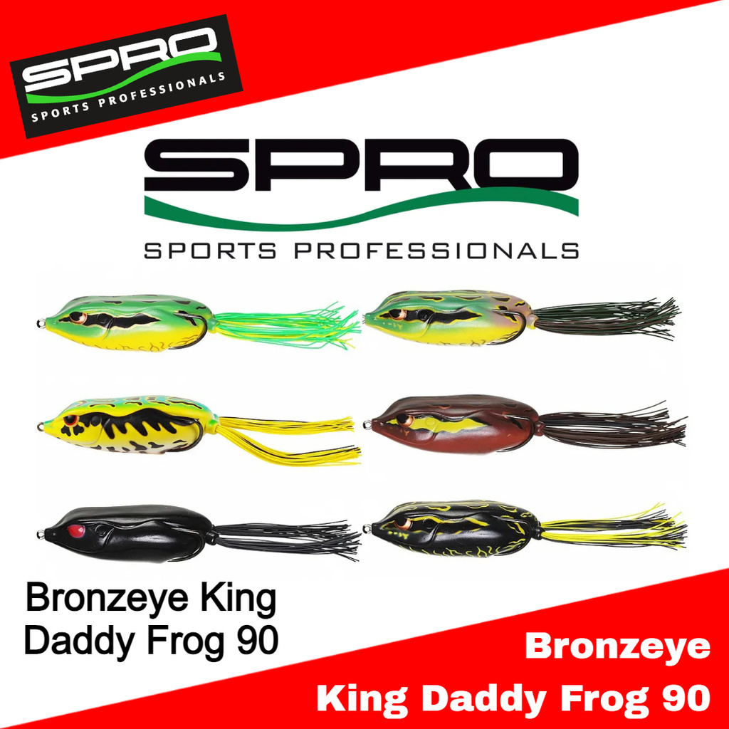 Spro Bronzeye King Daddy Frog 90 Lure