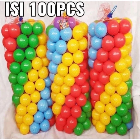 mandi bola isi 100 pcs