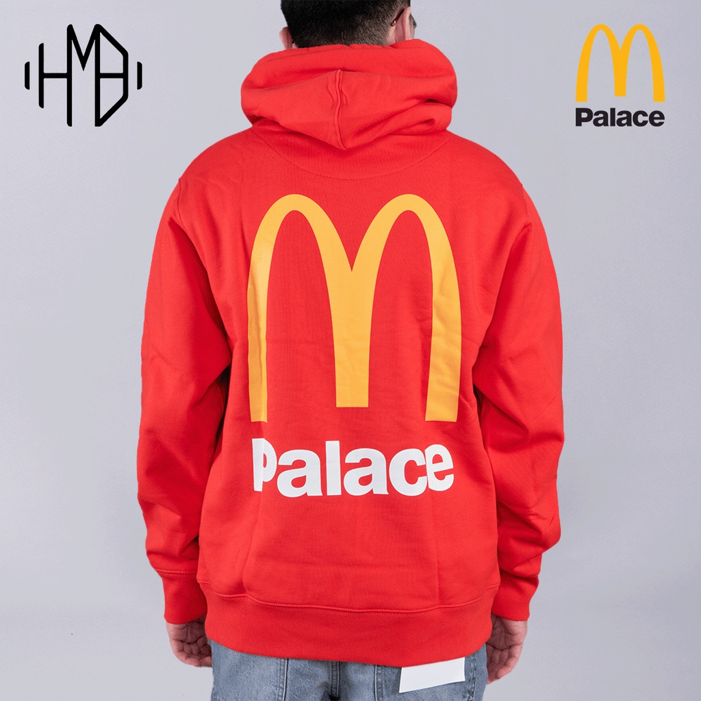 Mcdonalds Palace Hoodie Red Palace McDonalds Logo Hoodie