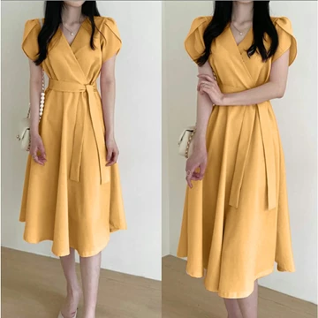 Fwg Dress Davia Dress Pesta Baju Dres Wanita Pakaian Wanita Dress