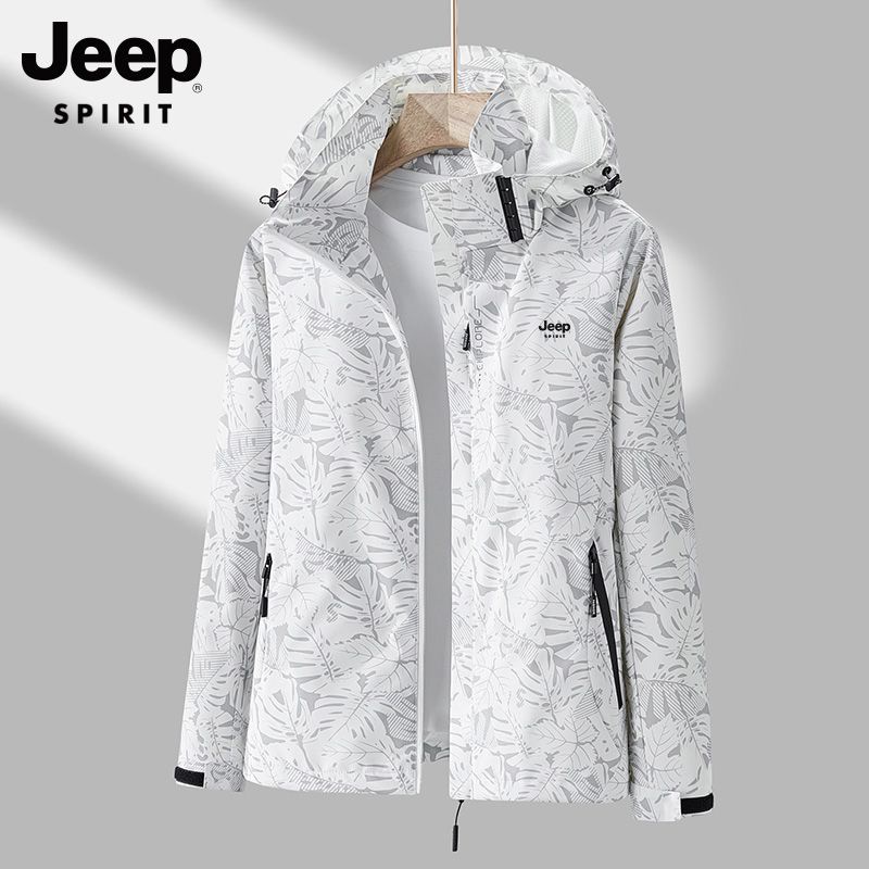 Jual JEEP Jeep Charge Coat Men's Thin and Thick Detachable Three in One ...