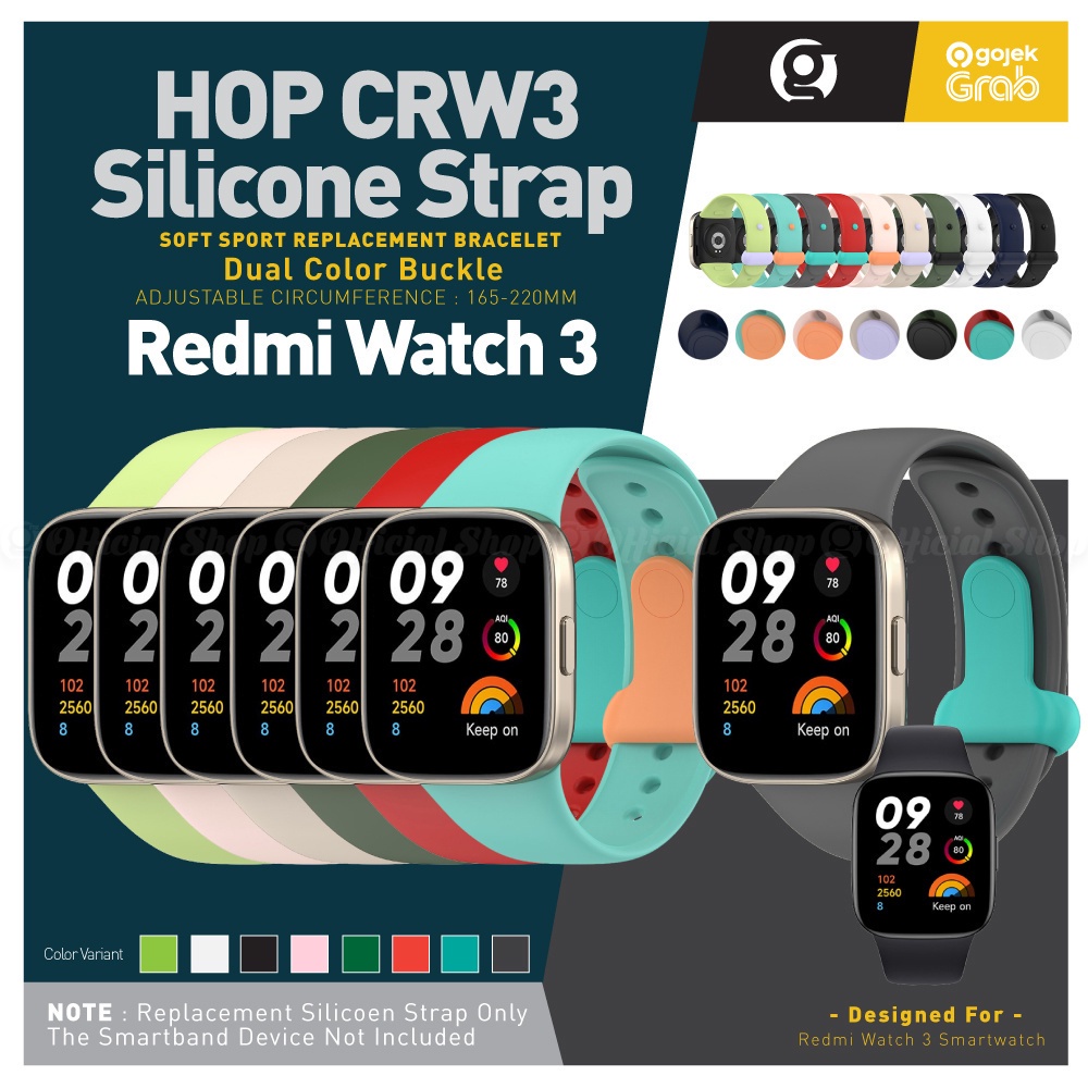 Bracelet En Silicone De Remplacement Pour Redmi Watch 3 - Accessoire Poignet - Neuf Avec étiquettes