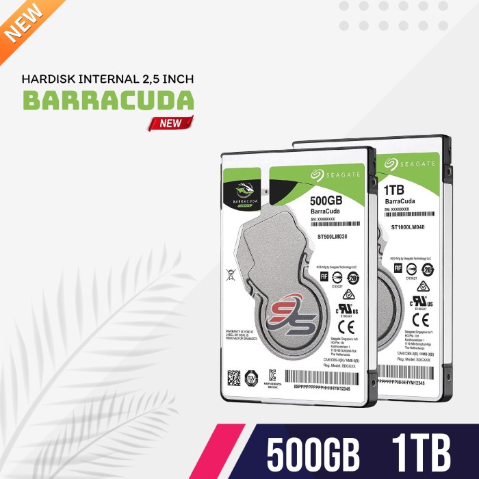 Jual Harddisk Laptop 1TB BarraCuda -HDD Sata 2,5 Inchi 0 Day -500GB ...